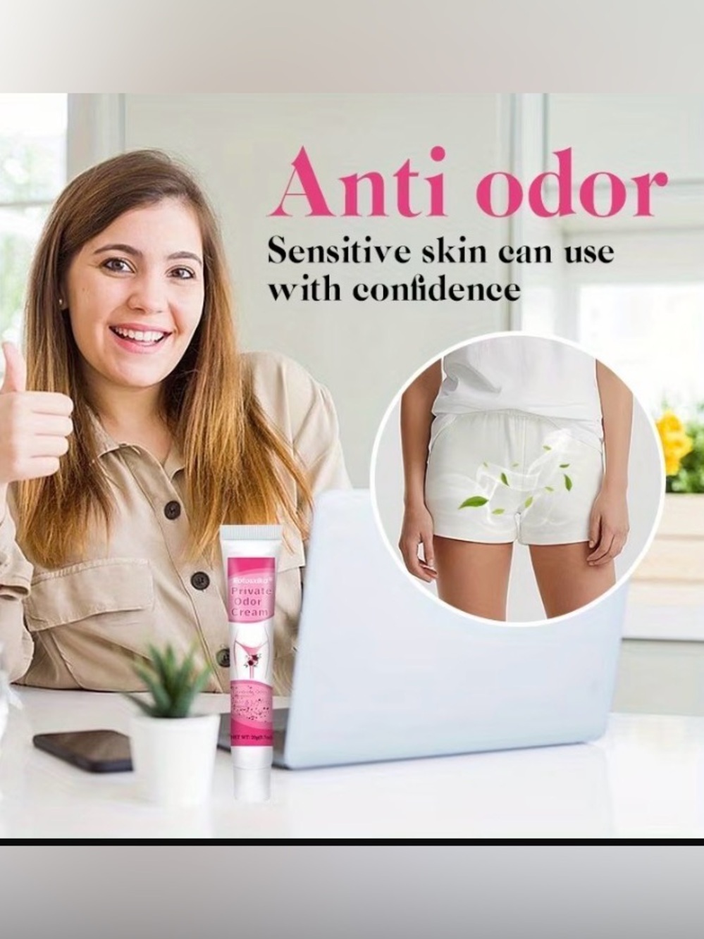 Private Odor Cream Women's Daily Care Cream